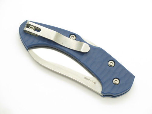 Boker Plus Jens Anso Zero Italy Blue FRN N690 Lockback Folding Knife
