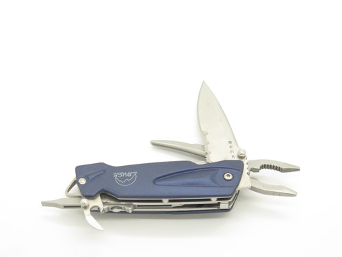 Buck 731 X-Tract Folding Liner Lock Pliers Multi Tool Knife (Missing Cover)