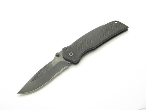 Gerber Swagger 4661014A Black Framelock Folding Pocket Knife