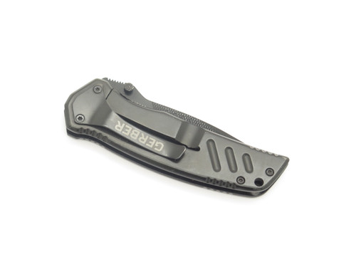 Gerber Swagger 4661014A Black Framelock Folding Pocket Knife