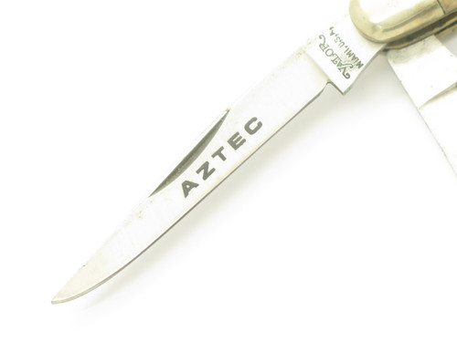 Vintage 1970s Valor Aztec Seki Japan Seizo Imai Stockman Folding Pocket Knife