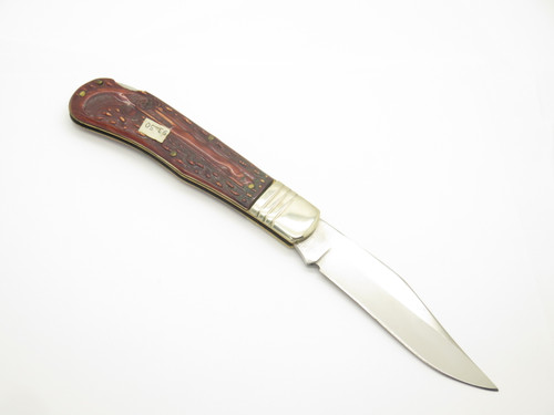 Vtg 1960s Valor Flintlock Seki Japan Yasuo Imai Folding Lockback 4.87" Knife