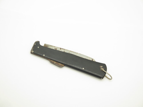 Vtg 1960s Valor Seki Japan Yasuo Imai Metal Jaguar Lockback 4.37" Pocket Knife