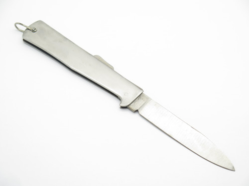 Vintage 1970s Coast Guard Seki Japan 4.37" Lockback Stainless Steel Sailor Knife