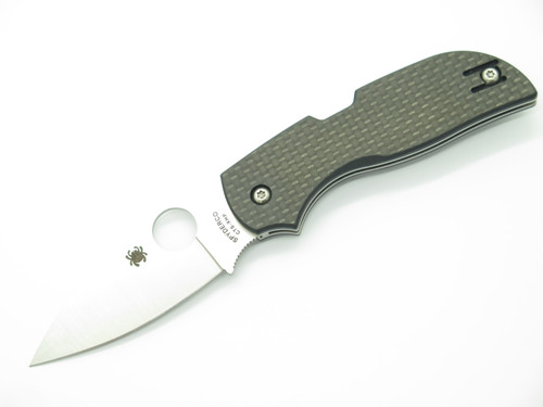 Spyderco Chaparral C152CFP CTS-XHP Carbon Fiber Lockback Folding Pocket Knife