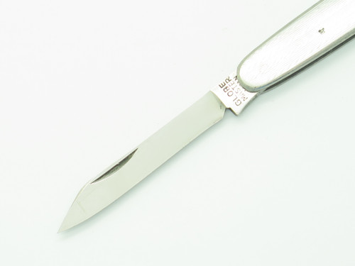 Vintage 1970s Globe Master Seki Japan 3.12" Stainless Folding Pocket Knife