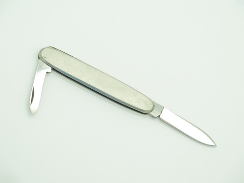 Vintage 1970s Prototype Seki Japan 2.75" Stainless Steel Folding Pocket Knife