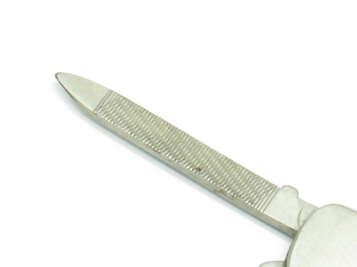Vintage 1970s Explorer Seki Japan Prototype 2.37" Stainless Folding Pocket Knife