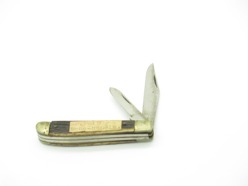 Vintage G.C.C.O. 1950s Seki Japan Small 2.75" Jigged Bone Folding Pocket Knife