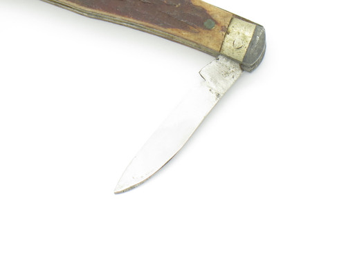 Vintage A.T.C.O. 1960s Seki Japan Small 2.75" Jigged Bone Folding Pocket Knife