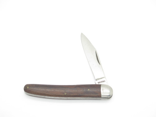 Vintage 1960s Rostfrei Seki Japan 4" Wood Handle Stainless Pocket Folding Knife