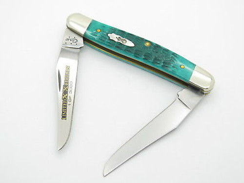 2015 Case XX Muskrat Folding Pocket Knife 11668 Limited Edition Jade Green