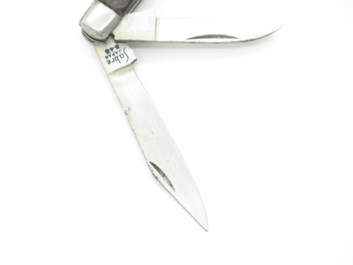 Vintage 1960s Sabre Seki Japan 3.25" Jack Knife Stainless Folding Pocket Knife