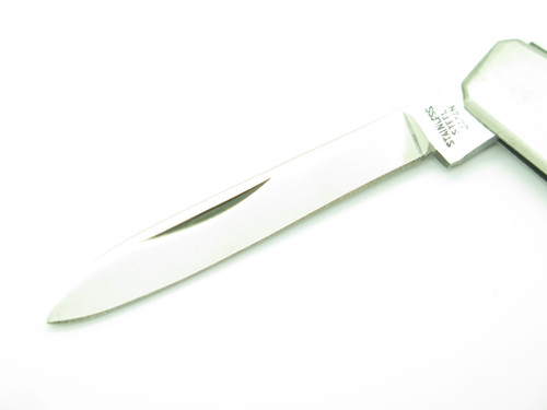Vintage 1970s Prototype Seki Japan 3.1" Stainless Gentleman Folding Pocket Knife
