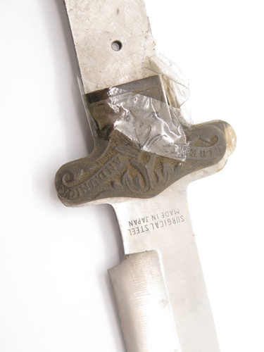 Vtg 1980s Fukuta Parker My Country Seki Japan 11" Fixed Knife Making Blade Blank
