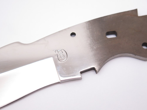 Vtg Colt CT7 Serengeti Seki Japan Guthook Fixed Hunting Knife Blade Blank