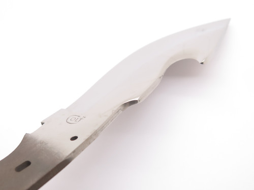 Vtg Colt CT7 Serengeti Seki Japan Guthook Fixed Hunting Knife Blade Blank