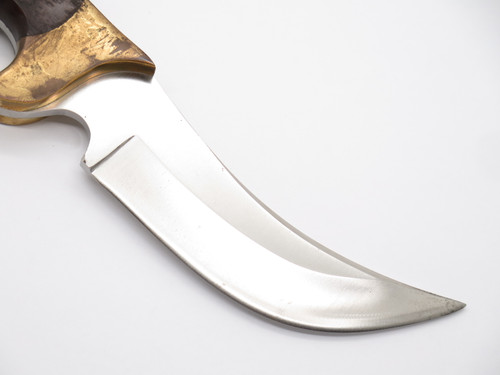 Vtg JET-AER G96 3040 Hattori Seki Japan Fixed 5" Blade Hunting Skinner Knife