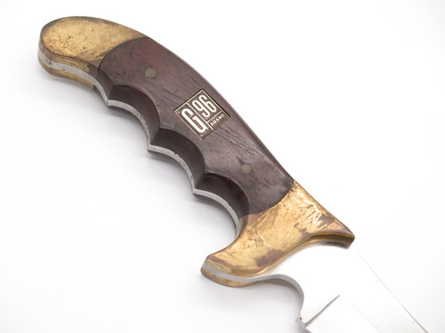Vtg JET-AER G96 3040 Hattori Seki Japan Fixed 5" Blade Hunting Skinner Knife