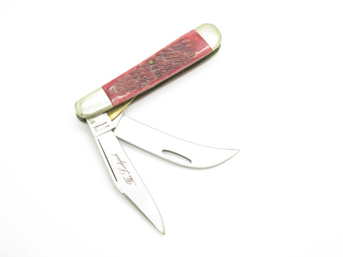 Vintage '80s Parker Imai Seki Japan 4" Bone Handle Folding Pocket Knife