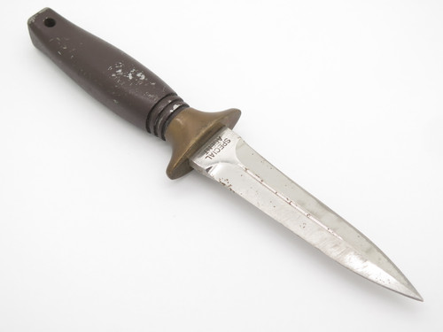 Vintage 1980s Kershaw 1002 Special Agent Hattori Seki Japan Dagger Fixed Knife