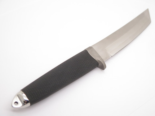 Vintage '80s Cold Steel Tanto San Mai Hattori Seki Japan 5.75" Blade Fixed Knife