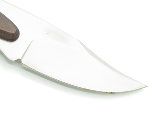 Vintage Puma Python P133502W Germany Wood Handle 5.62" Fixed Hunting Knife