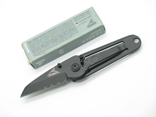 Gerber Ridge 05898 3" Money Clip Black Folding Pocket Knife