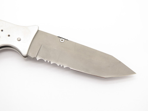 Vtg Explorer 4x4 AUS8 ST Tanto G Sakai Seki Japan Folding Lockback Pocket Knife