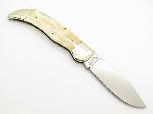Vtg 1980 Parker Seki Japan Usa Civil War Folding Hunter Clasp Knife