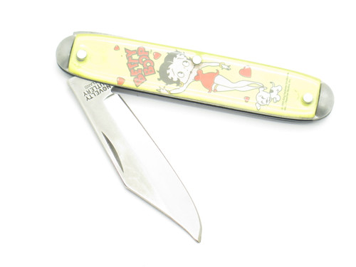 Vintage 1990s Novelty Cutlery Ireland Betty Boop 3.5" Folding Pocket Knife