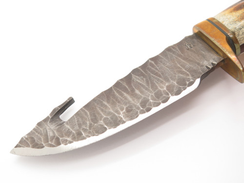 Buck 191 Custom Stag Bob Timberlake WBC Quill Fixed Blade Hunting Knife