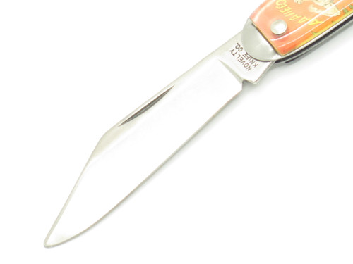 Vintage 1990s Novelty Knife Co USA Tarzan USA 3.5" Folding Pocket Knife