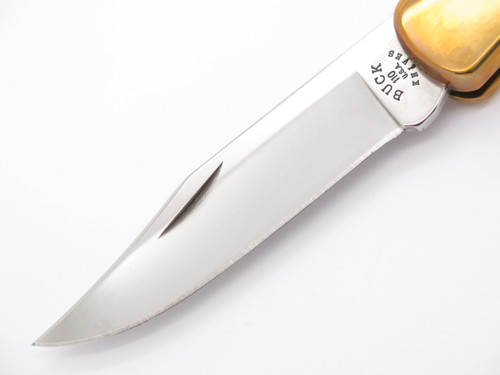 Buck 110 110BO21 Folding Hunter Custom Buildout Koa Wood Lockback Knife