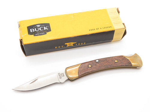 2015 Buck 055 Walnut Lockback Pocket Knife The 55 Small 110 Folding Hunter FB