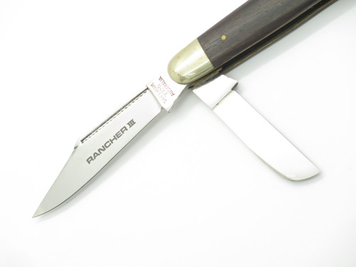 Vtg 70s Australia Shelham 3320 Rancher III Seki Japan 4" Folding Pocket Knife
