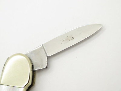 Vtg Hickey Shouse Battle Axe Solingen Pearl Canoe Folding Pocket Knife