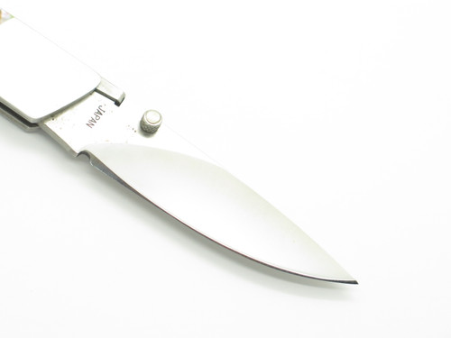 Vtg Aristocrat Majestic Seki Japan Stainless AUS8 Folding Leverlock Pocket Knife