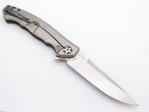 ZT Zero Tolerance 0452CF Sinkevich Titanium Framelock Carbon Fiber Folding Knife