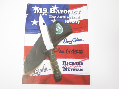 Prototype Print Buck 188 Knife Phrobis M9 Bayonet History Book by Richard Neyman