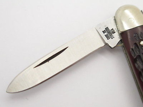 Vtg 1977 Case XX 6279 Senator Jigged Delrin Folding Pocket Knife