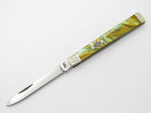 Limited Case XX 9185 Abalone Scrolled Bolster Doctor Folding Pocket Knife