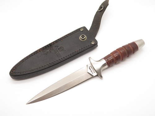 Vintage 1980s Valor Miami Seki Japan 407 Short Commando Fixed Blade Dagger Knife