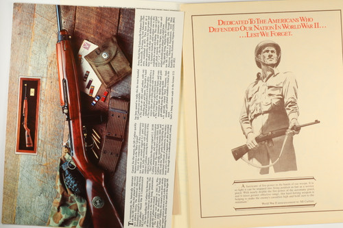 Vintage 1985 M1 Carbine Commemorative Mailer Order Document Pamphlet Booklet