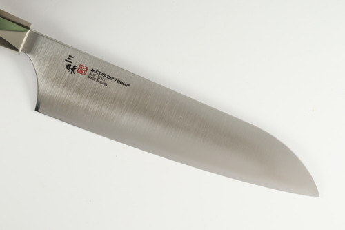 Mcusta Zanmai Beyond Blue Steel Seki Japan Santoku 180mm Kitchen Cutlery Knife