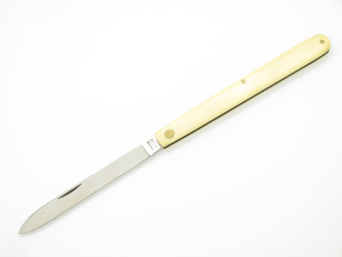 Vintage 1960s Schrade Walden SS102 USA 4.75" Fruit Tester Folding Pocket Knife