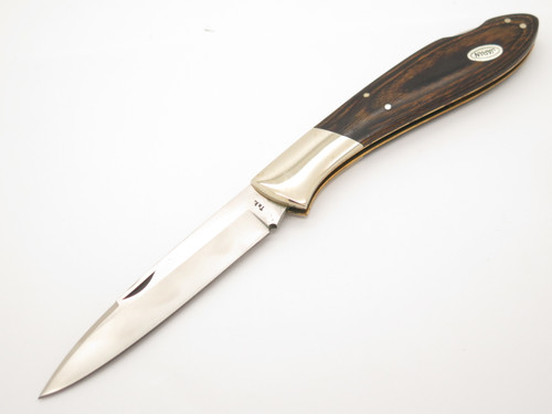 Vintage 1990s Custom Tak Fukuta Seki Japan 5.125" Folding Lockback Pocket Knife