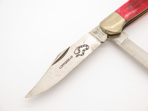 Vtg '80s Frost Imai Copperhead Locking Seki Japan 3.87" Folding Pocket Knife