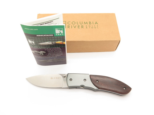 CRKT Kommer 30-30 Cocobolo 2865W 4.0" LinerlockFolding Pocket Knife in Box