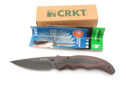 CRKT Endorser 1105K 4.125" G10 Assisted Linerlock Pocket Knife